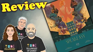Speakeasy Board Game Review (2025) | Heavy Strategy Mafia Euro by Vital Lacerda