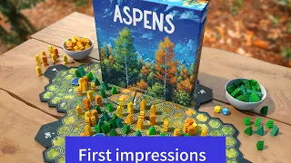 Aspens first impressions