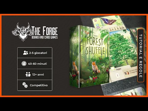FOREST SHUFFLE: dai vita a una rigogliosa foresta ricca di piante e animali!