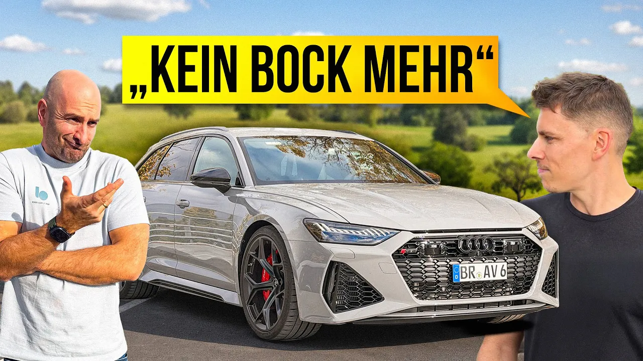 Vom Elektroauto ZURÜCK zum Audi RS6 – Der GRUND ist wirklich ABSURD!