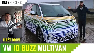 VW ID Buzz EV Multivan - First Review of the Iconic VW Model with the Latest Generation
