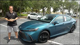 The 2025 Toyota Camry SE is the BEST new midsize sedan to own!