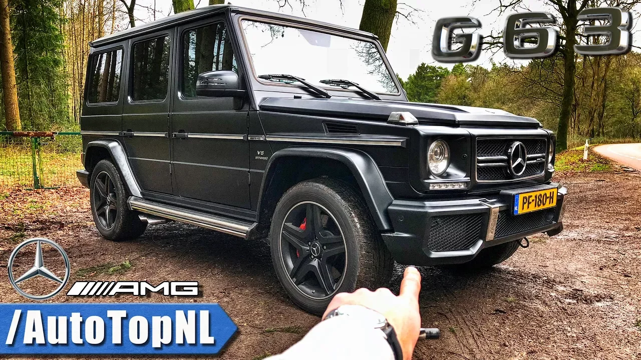 Mercedes G63 AMG REVIEW POV Test Drive by AutoTopNL