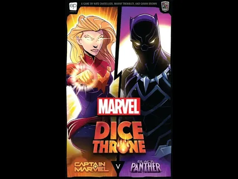 Sci-Fi Fantasy Saturday - Marvel Dice Throne - Captain Marvel v Black Panther (Roxley)