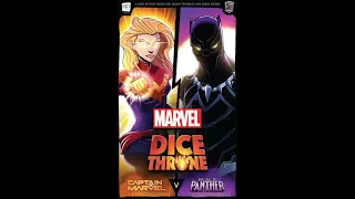 Sci-Fi Fantasy Saturday - Marvel Dice Throne - Captain Marvel v Black Panther (Roxley)
