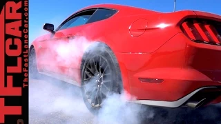 Ford Mustang GT Line Lock Tech Demo: Burnouts Made Easy