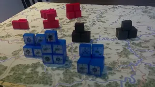Napoleon Waterloo Campaign Block Game: 1v1