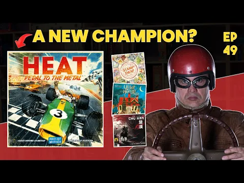 Ep 49 Heat Review / Board Game News / Bad Mechanics / Board Game Jeopardy