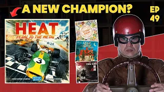 Ep 49 Heat Review / Board Game News / Bad Mechanics / Board Game Jeopardy