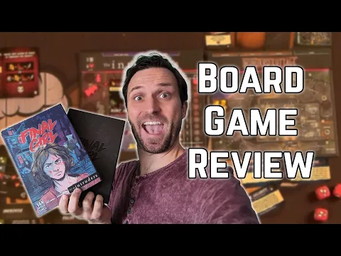 See if you can help the Final Girl defeat the slasher and survive a horror movie (Board Game Review)
