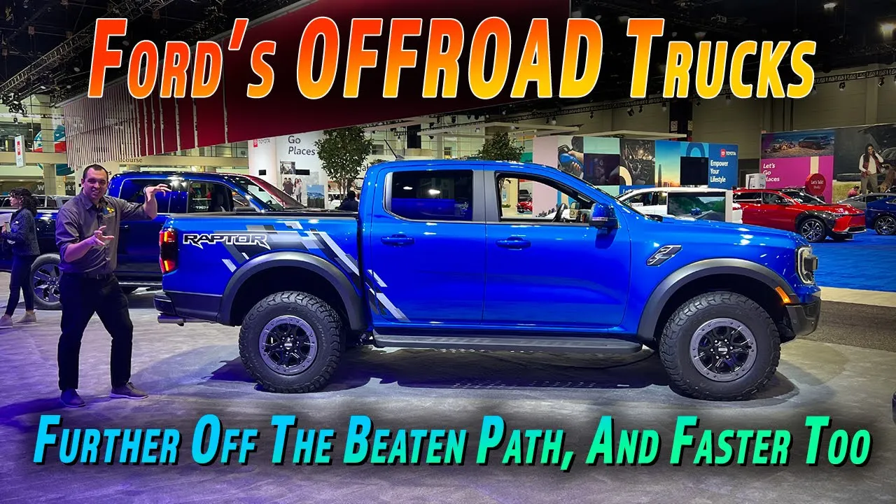 Ford's Wide Range of Off-Road Trucks - Appearance, Function, Performance