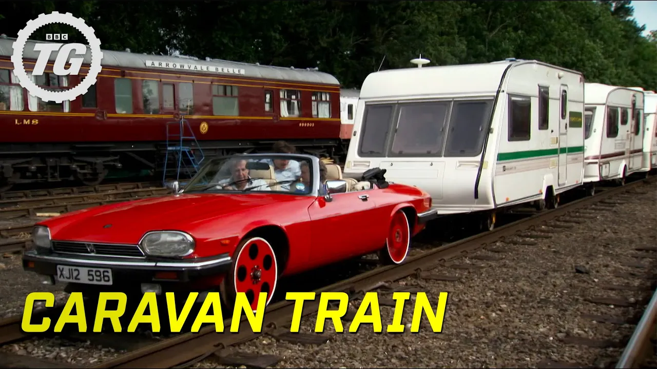 Caravan Train Part 1 | Top Gear | BBC