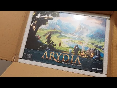 Unboxing Arydia (in french).
