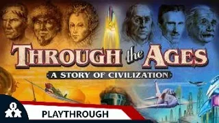 Through the Ages | Digital Solo | Rules Explanation and Playthrough | with Peter