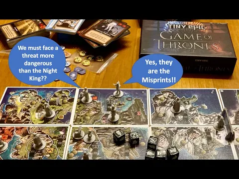 Tiny Epic Game of Thrones - Misprints Guide