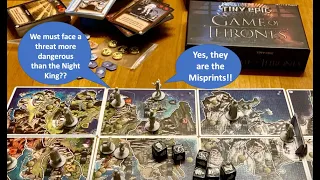 Tiny Epic Game of Thrones - Misprints Guide