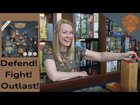 Nine Nights Siege | Fun Rolling Dice in a New Print & Play Defending the Castle