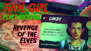 Final Girl board game playthrough - Cindy the Elf vs Krampus in North Pole Nightmare