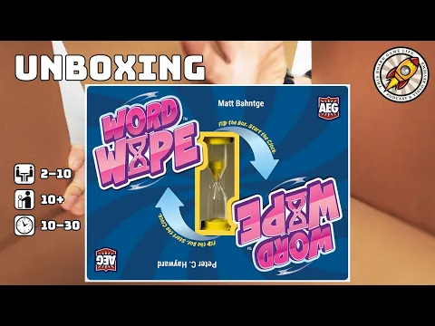 Word Wipe Unboxing - If you like Codenames, you'll like this card game too