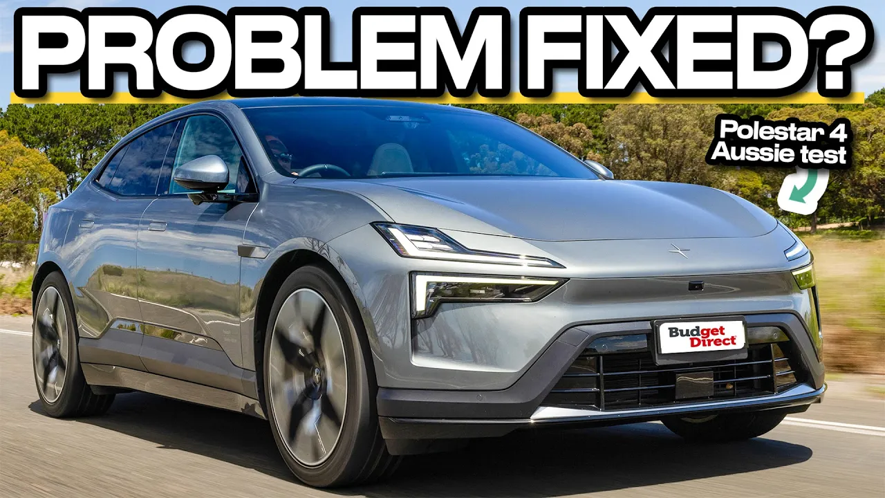 First Aussie drive of the Macan EV challenger (Polestar 4 2024 Review)