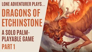 Dragons of Etchinstone | A solo palm-playable card game | Part 1