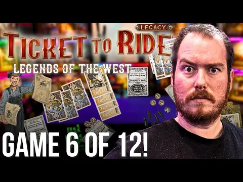 Searching for Buried Treasure! - Ticket To Ride Legacy Game 6!