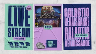 Galactic Renaissance - 4p Teaching, Play-through, & Roundtable Discussion by Heavy Cardboard