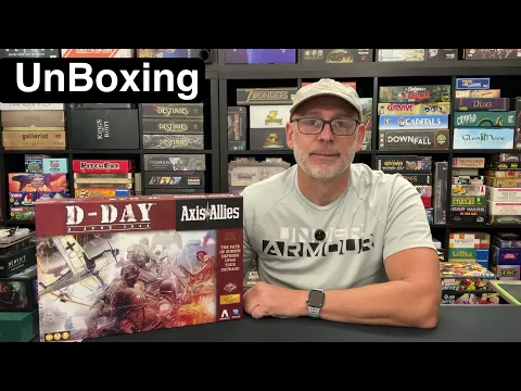 TDG: Axis & Allies: D Day unboxing with Ray