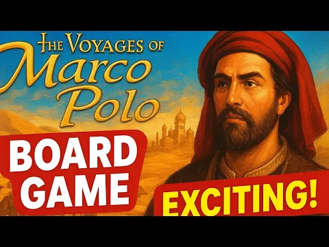 V of Marco Polo Board Game Strategy | Race To Beijing