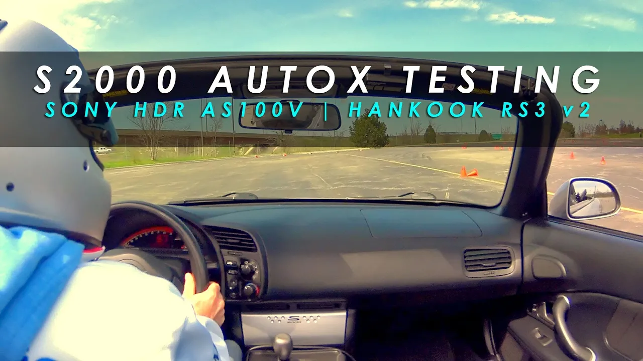 S2000 Autox Test Hankook RS3 v2 | In Car Only