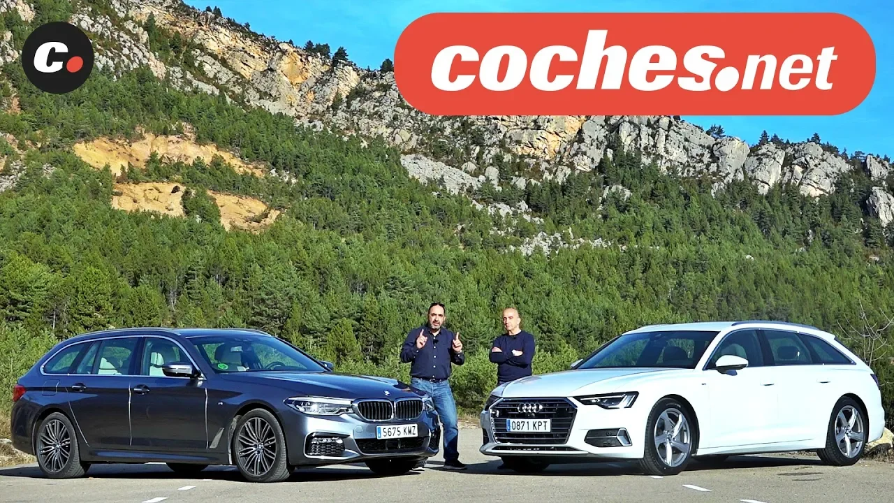 Audi A6 Avant vs BMW Serie 5 Touring | Comparativa | Prueba / Review en español | coches.net
