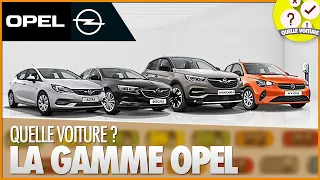 QUELLE OPEL CHOISIR DANS LA GAMME ACTUELLE ?