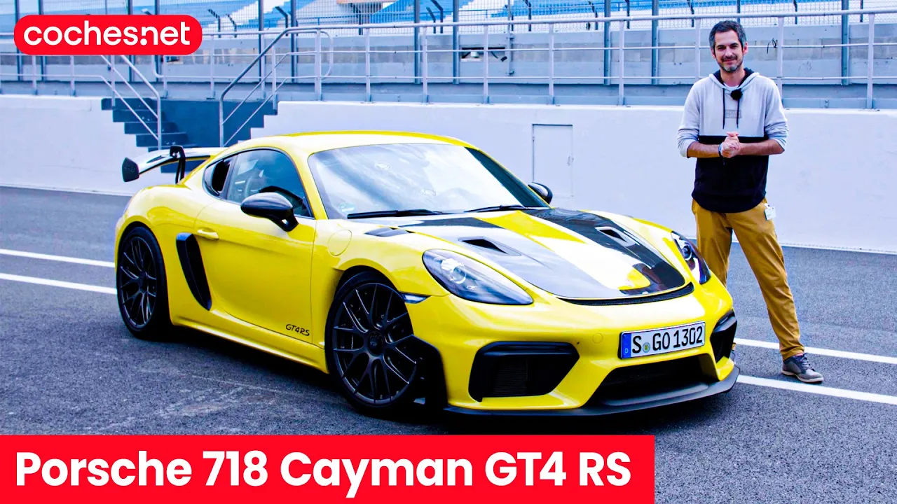 Porsche 718 Cayman GT4 RS | Prueba / Test / Review en español | coches.net