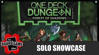 One Deck Dungeon: Forest of Shadows | Solo Showcase with James