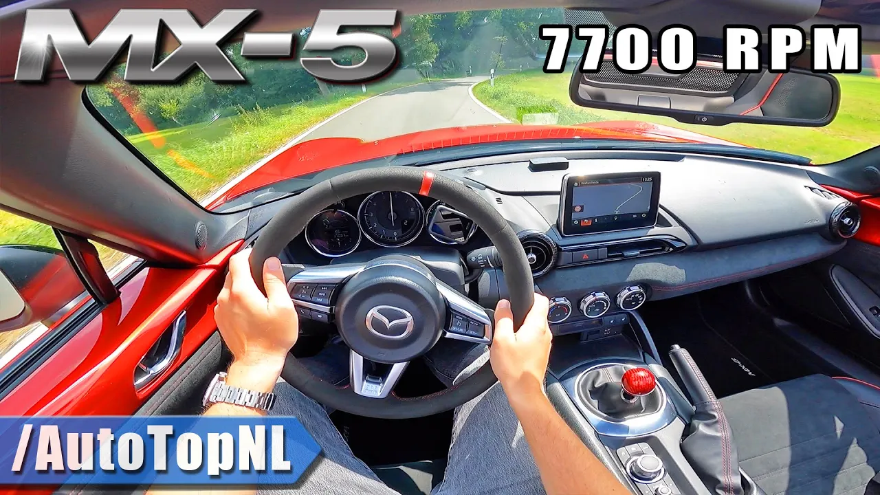 MAZDA MX5 (ND) 2.0 205HP | *7700RPM* POV by AutoTopNL