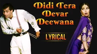 Didi Tera Devar Deewana Full Song With Lyrics | Hum Aapke Hain Koun | Salman Khan & Madhuri Dixit