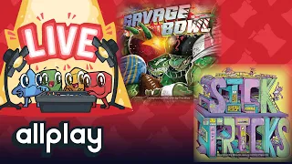 Savage Bowl and Sick Tricks Live Play