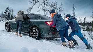 Hjelp vi sitter fast! Seks elbiler testes i en bratt kneik - kommer vi opp?