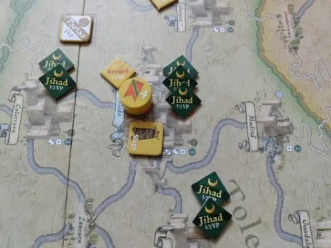 Almoravid (GMT) Playerthrough of Quick Start Scenario Part A