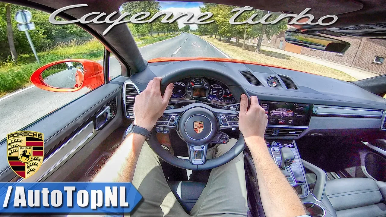 2020 Porsche Cayenne Turbo Coupe POV Test Drive by AutoTopNL
