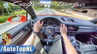 2020 Porsche Cayenne Turbo Coupe POV Test Drive by AutoTopNL