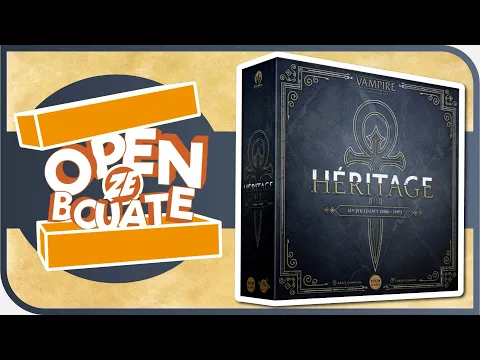 Vampire La Mascarade : Héritage - Unboxing