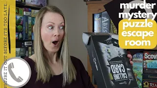KEY ENIGMA | Calling Card: An Escape Room Murder Mystery Experience (No Spoilers)