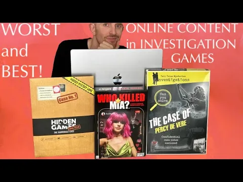 WORST and BEST of Online Content in Investigation Games