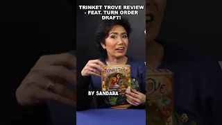 2-minute Review #TrinketTrove. Gorgeous Art, Solid Mechanics #boardgames #review