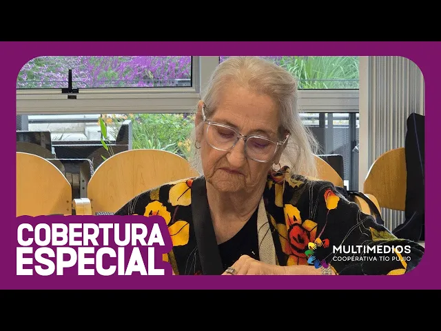 MARIA SALOMONE PRIMERA RESIDENTA PARTICIPÓ DEL "ENTRA TAZAS Y PALABRAS" QUE SE DIÓ EN LA RESIDENCIA