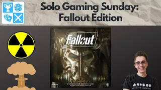 War, war never changes. Fallout [Solo Gaming Sunday]