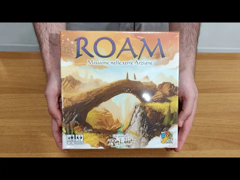 Unboxing di Roam e della sua espansione Le Plance Gemmate