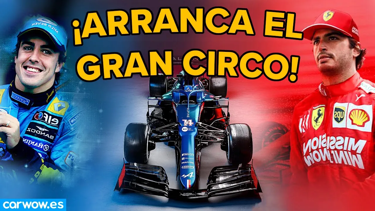 "ALONSO NO LO VA A TENER NADA FÁCIL ESTE AÑO": Vuelve la F1, CON ALONSO, SAINZ y... JM Rubio
