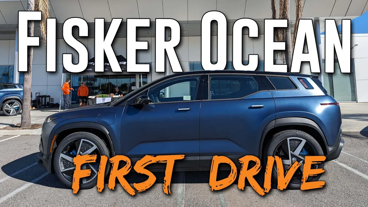 Our Fisker Ocean First Drive!